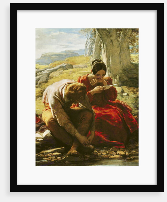 The Sonnet, 1839 by William Mulready