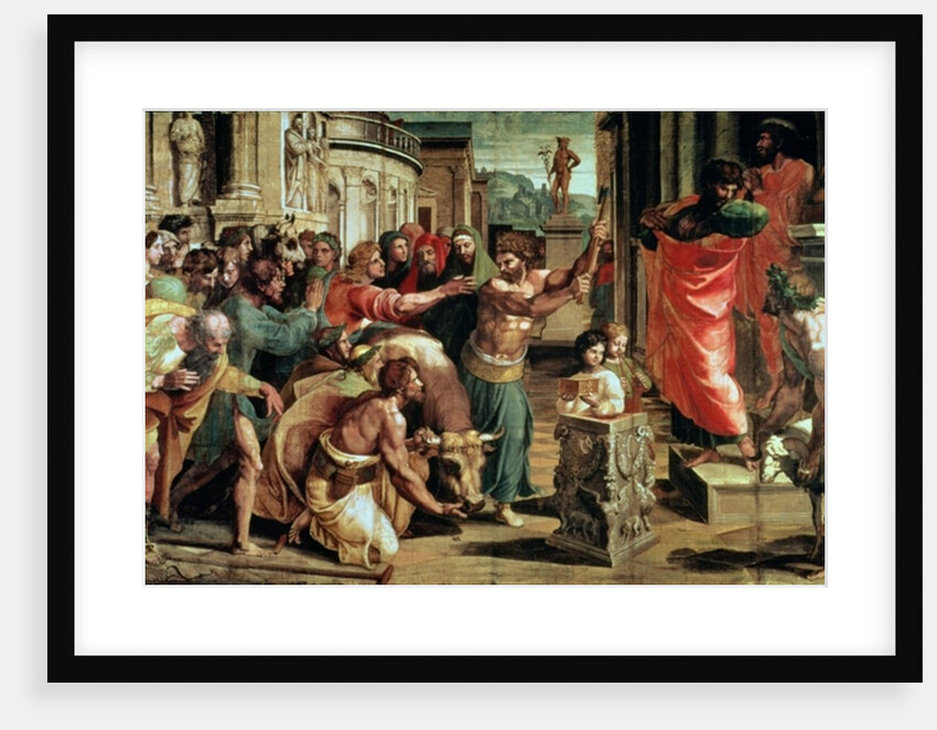 The Sacrifice at Lystra by Raphael