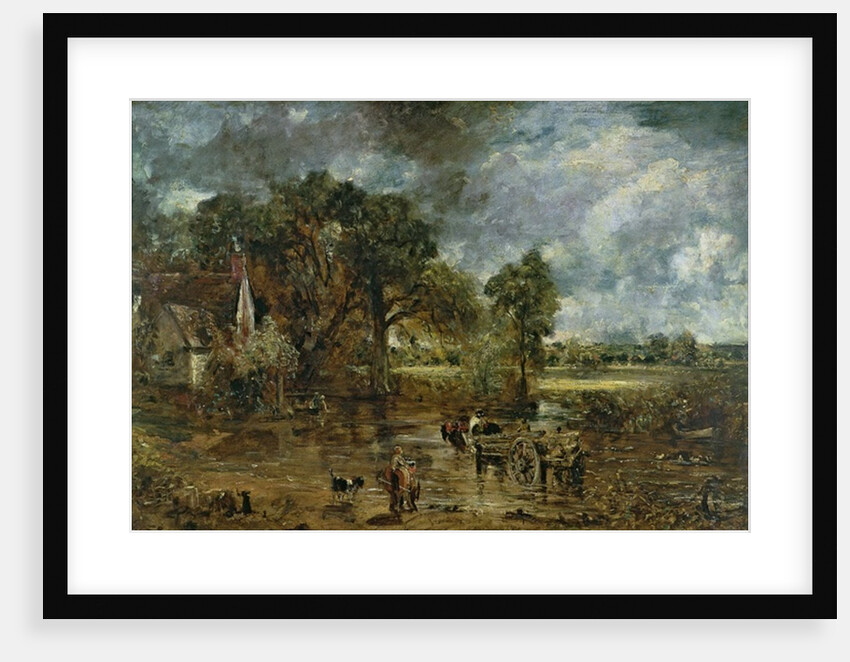 Full scale study for 'The Hay Wain', c.1821 by John Constable