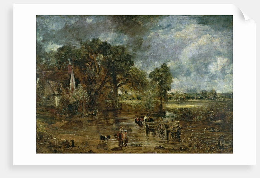 Full scale study for 'The Hay Wain', c.1821 by John Constable