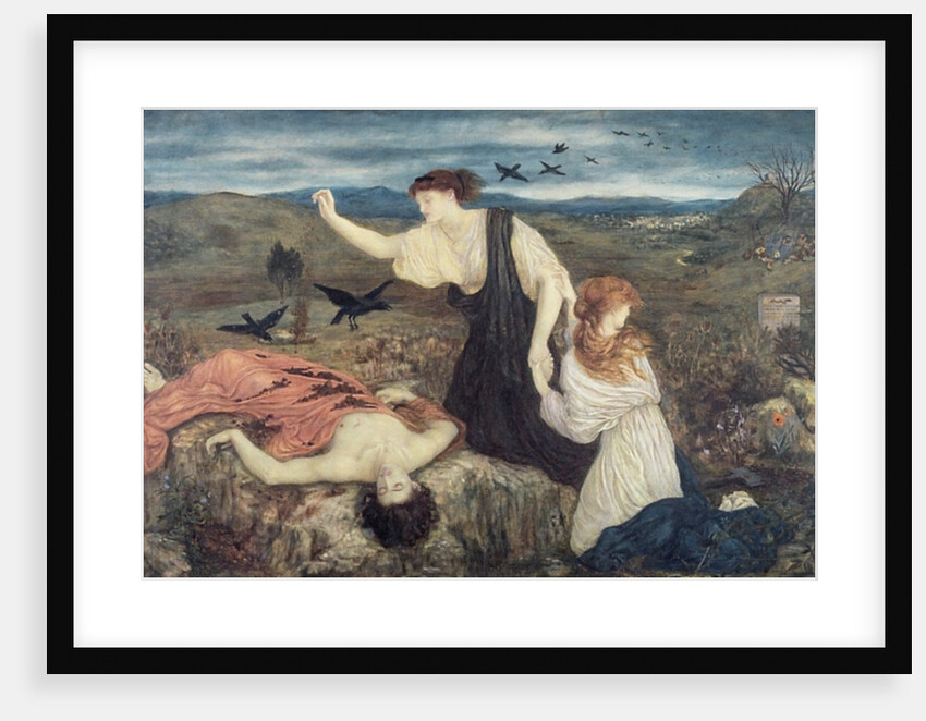 Antigone from 'Antigone' by Sophocles by Marie Spartali Stillman