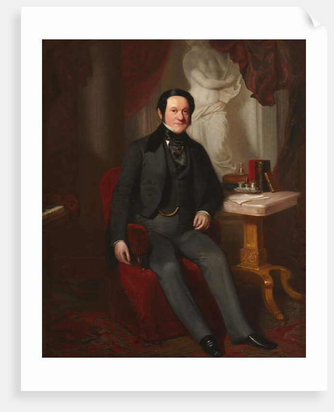 Domenico Francesco Maria Crivelli, 1849 by Ernst August Becker