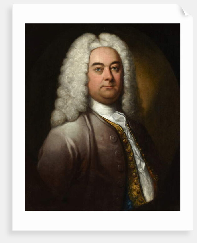 George Frideric Handel, c.1750 by William (circle of) Hogarth