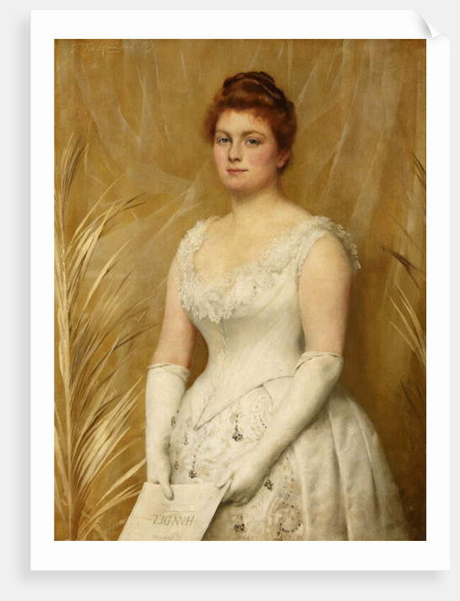 Marian Mckenzie, c.1890 by Thomas Benjamin Kennington