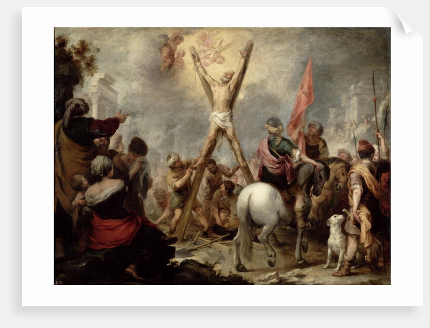 The Martyrdom of St. Andrew, 1675-82 by Bartolome Esteban Murillo