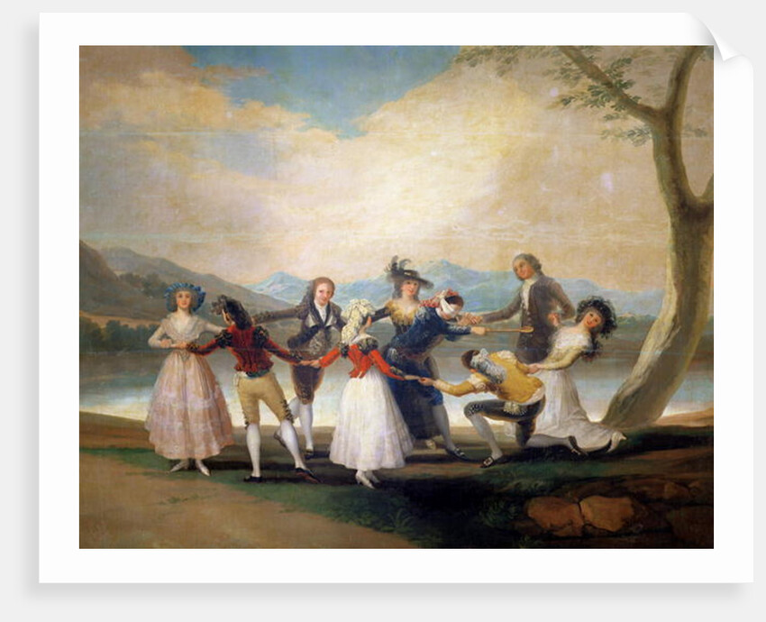 Blind Man's Buff, 1788-9 by Francisco Jose de Goya y Lucientes
