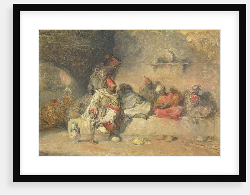 A Group of Moors by Francisco Lameyer