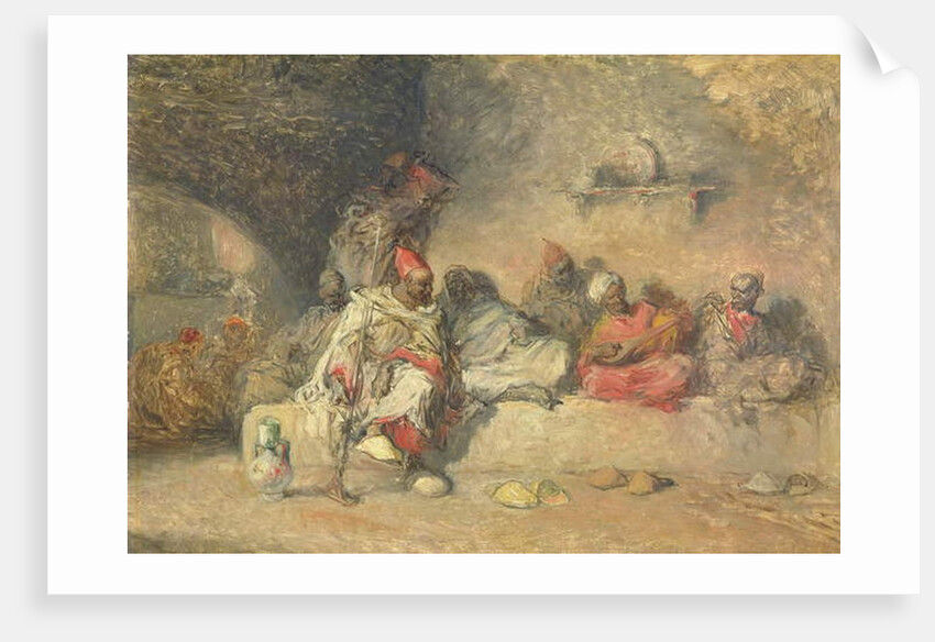 A Group of Moors by Francisco Lameyer