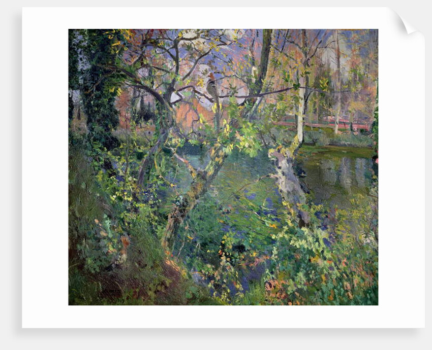 The Rains of Moguda, 1917 by Joaquin Mir Trinxet