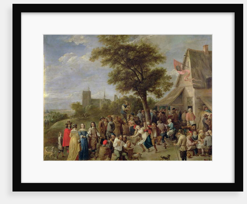 Peasants Merry-Making, c.1650 by David the Younger Teniers