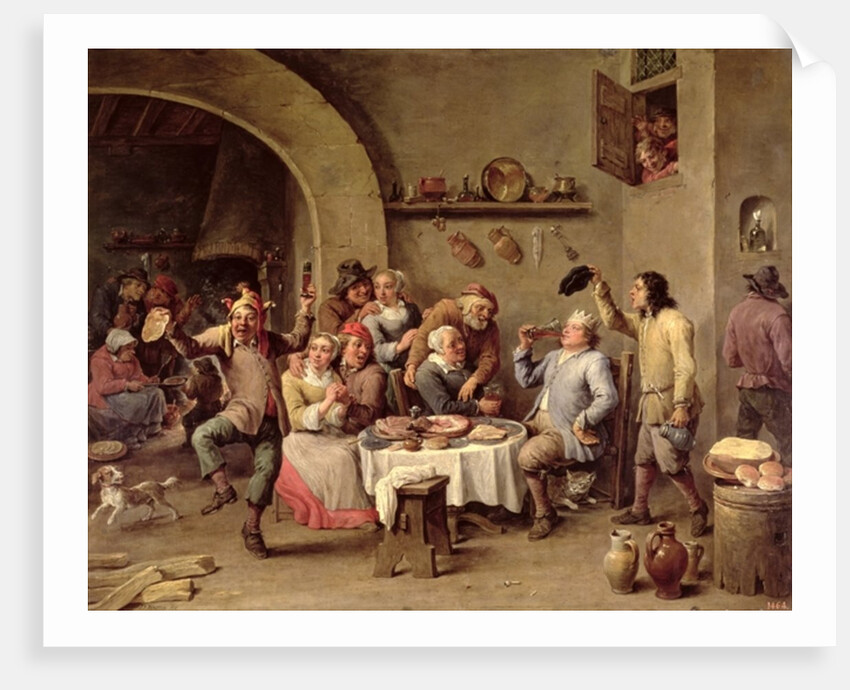 Carnival: 'Le Roi Boit', 1690 by David the Younger Teniers