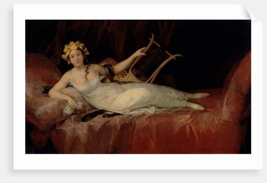 The Marquesa de Santa Cruz, 1805 by Francisco Jose de Goya y Lucientes