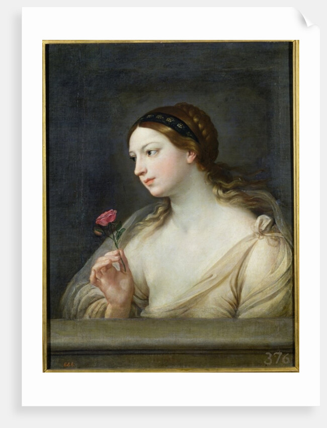 Girl with a Rose by Guido Reni