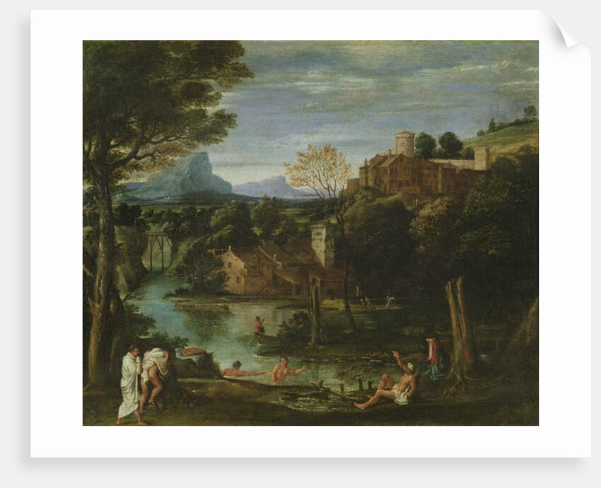 Landscape, c.1602 by Annibale Carracci