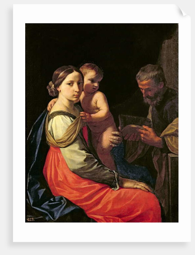 The Holy Family by Simone Cantarini