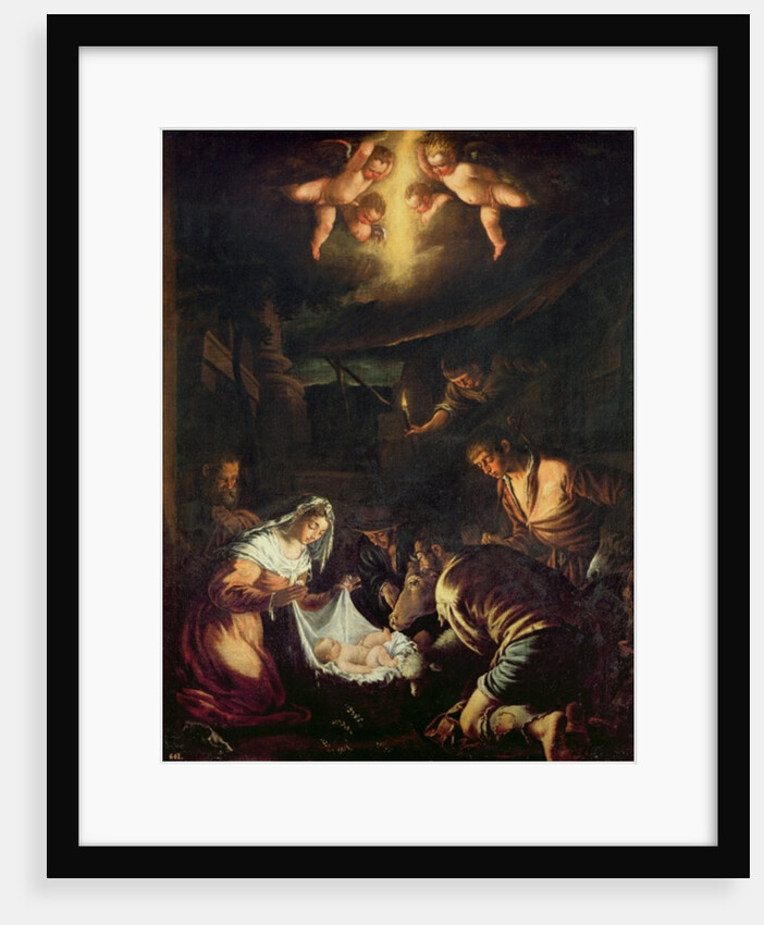 The Adoration of the Shepherds by Jacopo Bassano