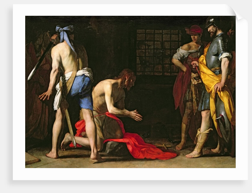 The Beheading of John the Baptist, 1634 by Massimo Stanzione