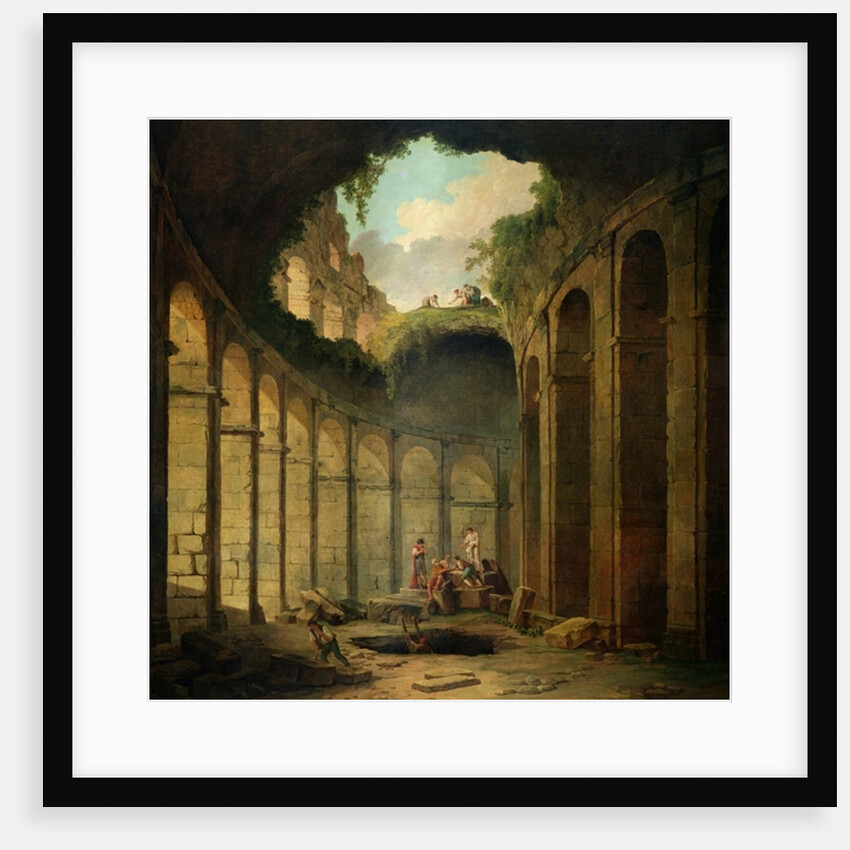 The Colosseum, Rome by Hubert Robert
