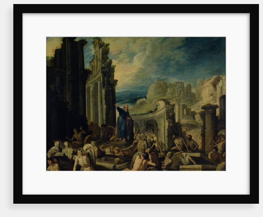 The Vision of Ezekiel, 1630 by Francisco Collantes