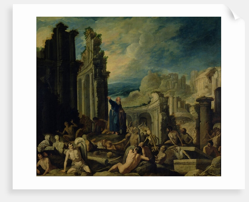 The Vision of Ezekiel, 1630 by Francisco Collantes