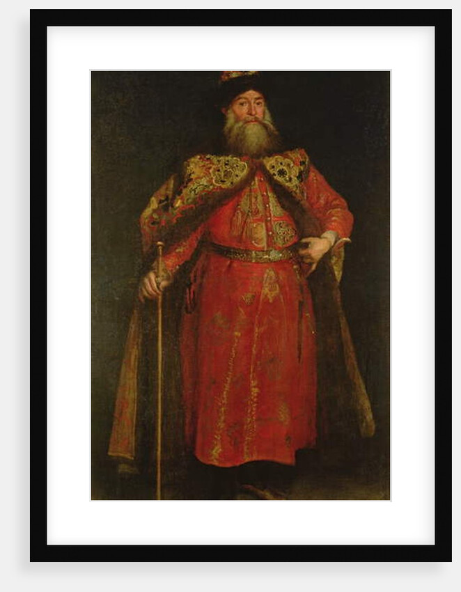 The Russian Ambassador Piotr Ivanowitz Potemkin, 1681 by Don Juan Carreno de Miranda