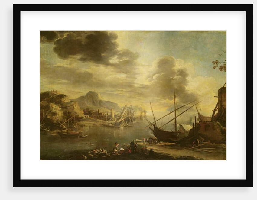 The Gulf of Salerno, c.1640-45 by Salvator Rosa