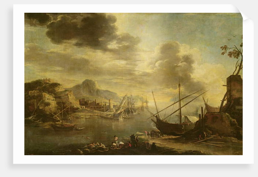 The Gulf of Salerno, c.1640-45 by Salvator Rosa