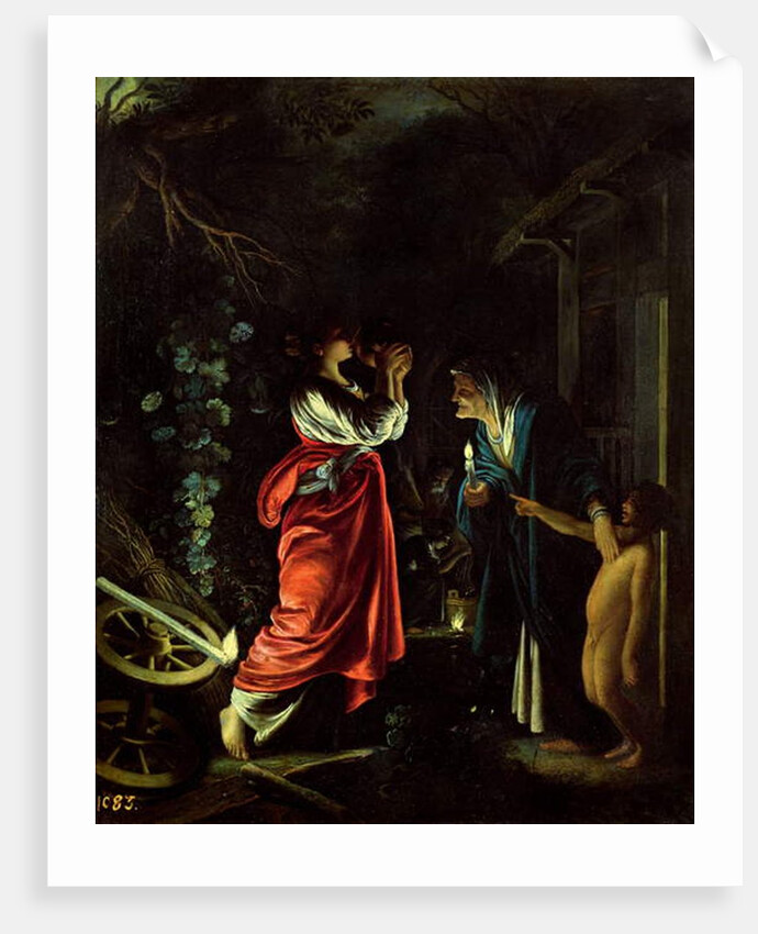 Ceres and Stellio by Adam Elsheimer