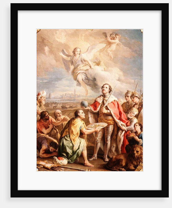 The Surrender of Seville to St. Ferdinand by Charles-Joseph Flipart