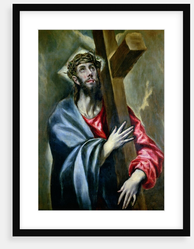 Christ Clasping the Cross, 1600-10 by El Greco