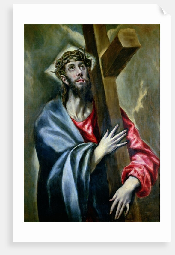 Christ Clasping the Cross, 1600-10 by El Greco