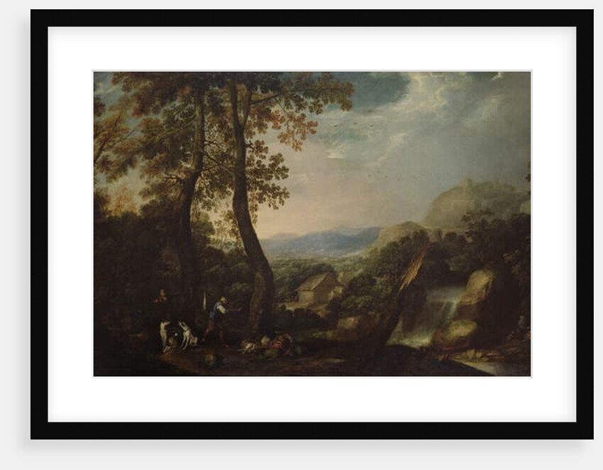 Landscape with Torrent, 1665 by Ignacio Iriarte