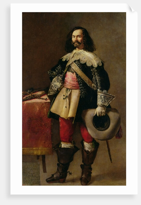 Don Tiburcio de Redin y Cruzat by Fray Juan Andres Rizi