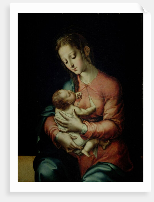 The Virgin and Child by Luis de Morales