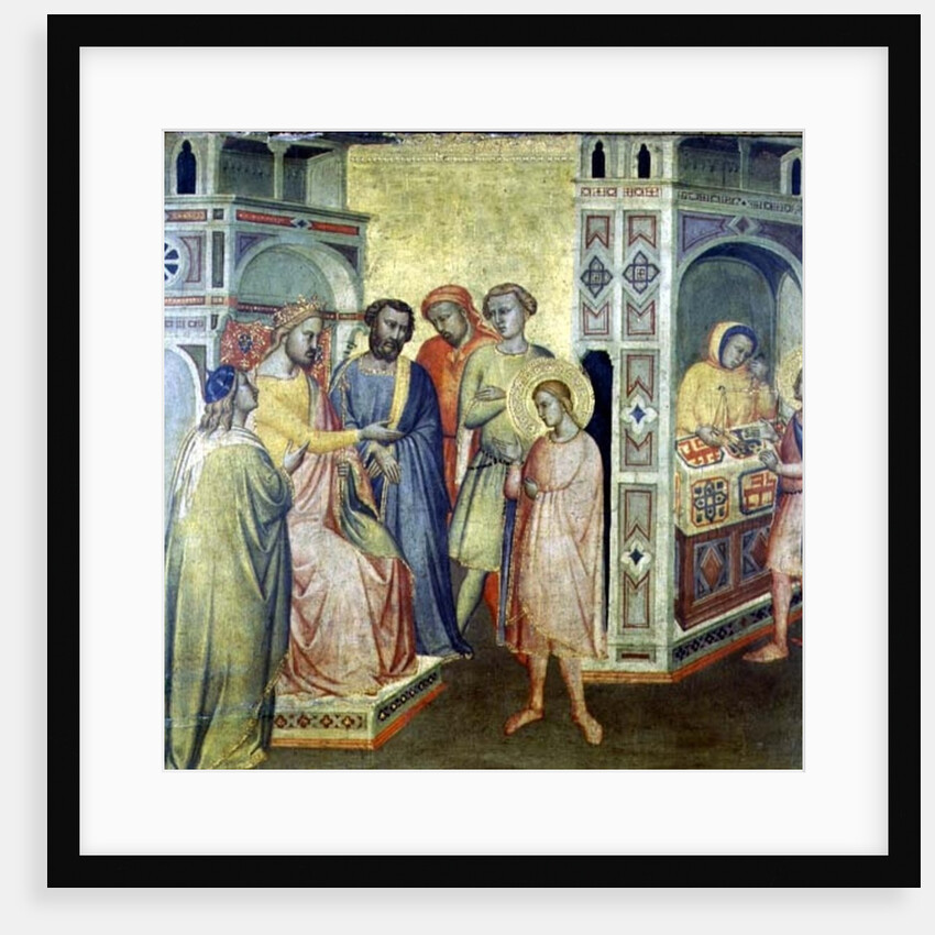 St. Eligius before King Clothar, c.1365 by Taddeo Gaddi