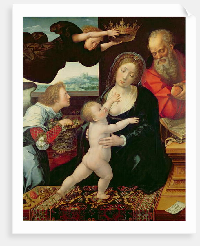 The Holy Family, 1522 by Bernard van Orley