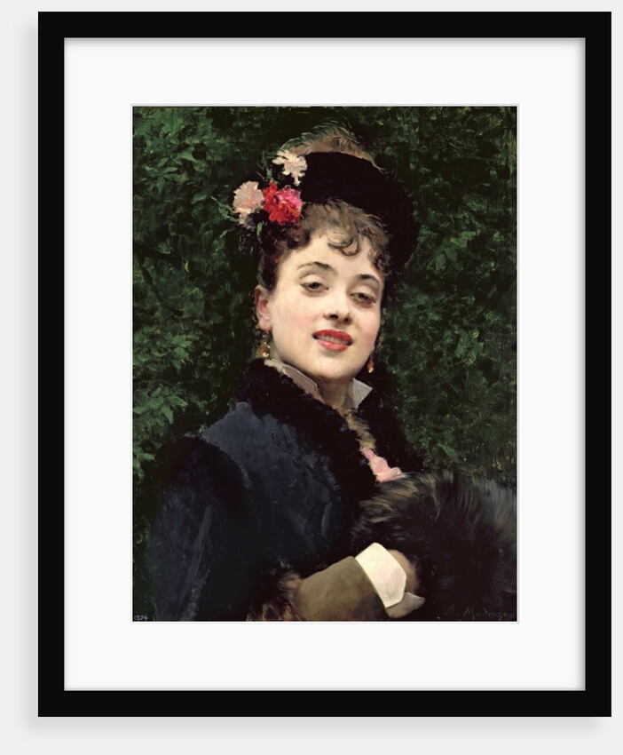 Aline Masson, the Artist's Model by Raimundo de Madrazo y Garreta