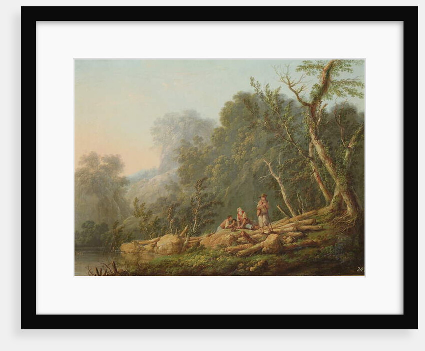 Landscape, 1773 by Jean Baptiste Pillement