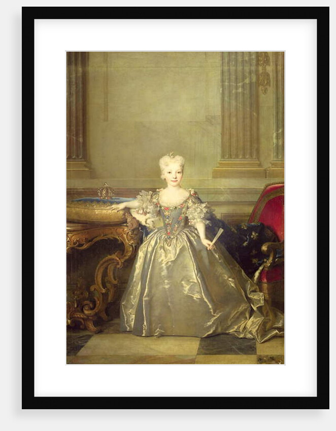 Infanta Maria Ana Victoria de Borbón, 1724 by Nicolas de Largilliere