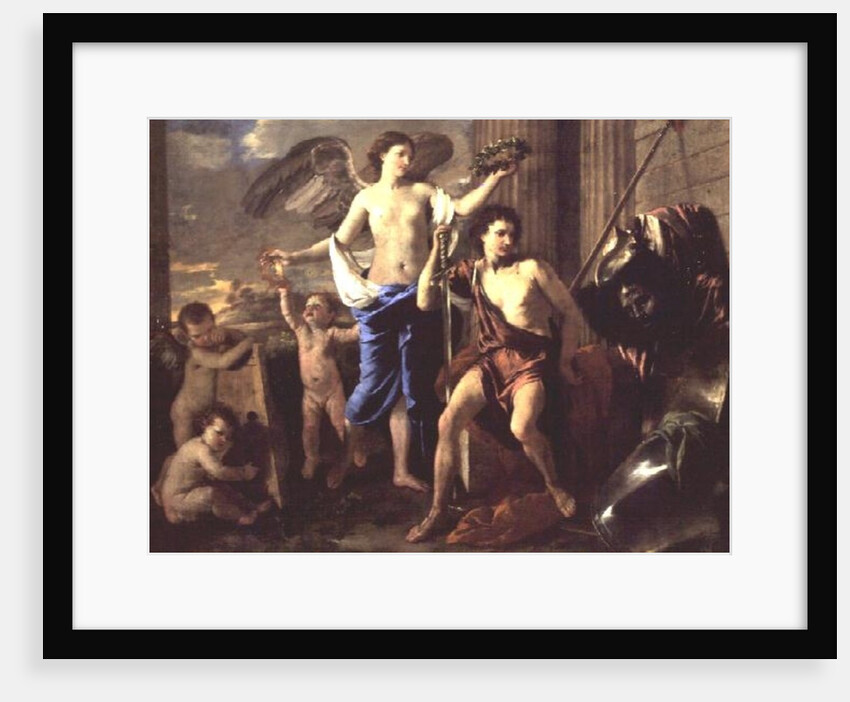 The Triumph of David, c.1630 by Nicolas Poussin