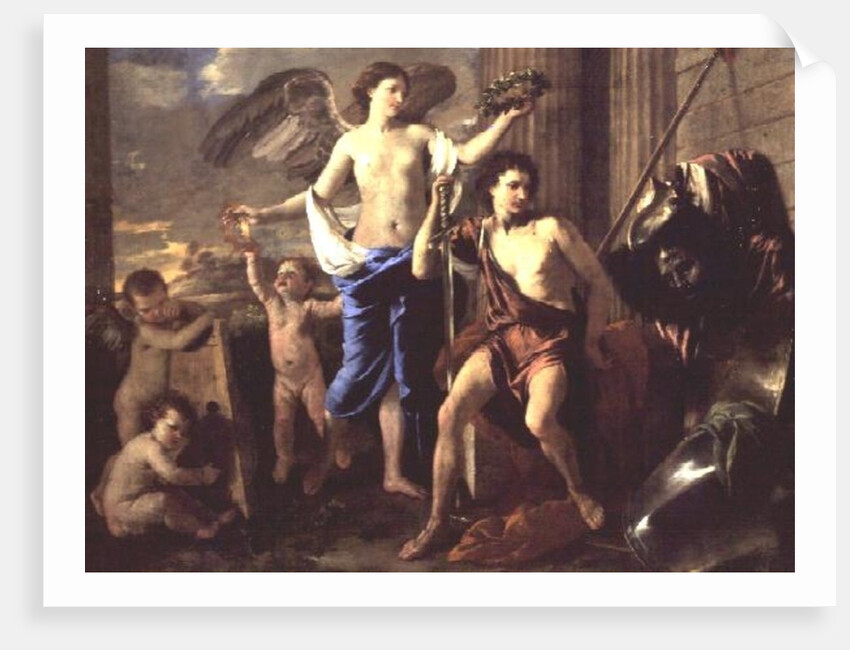 The Triumph of David, c.1630 by Nicolas Poussin