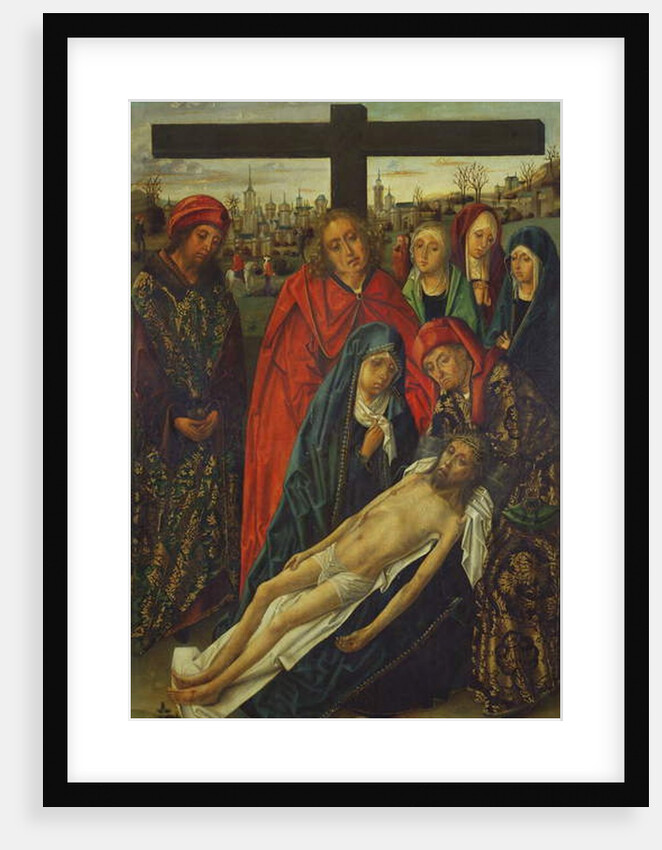 The Entombment of Christ by Master of the Luna Chapel