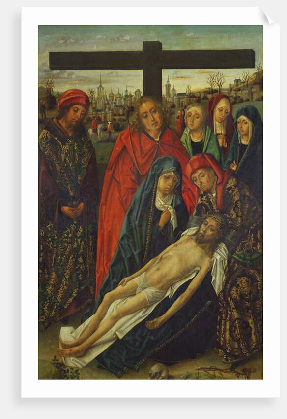 The Entombment of Christ by Master of the Luna Chapel