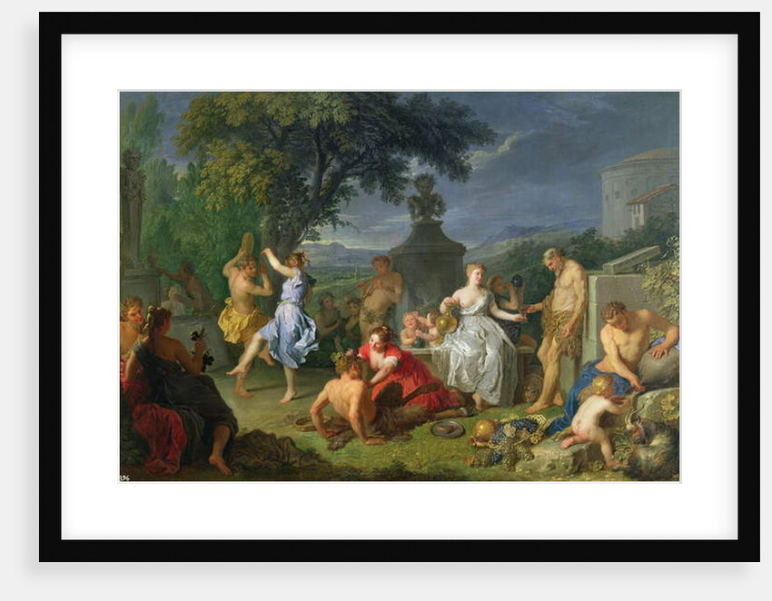 Bacchanal, 1719 by Michel-Ange Houasse
