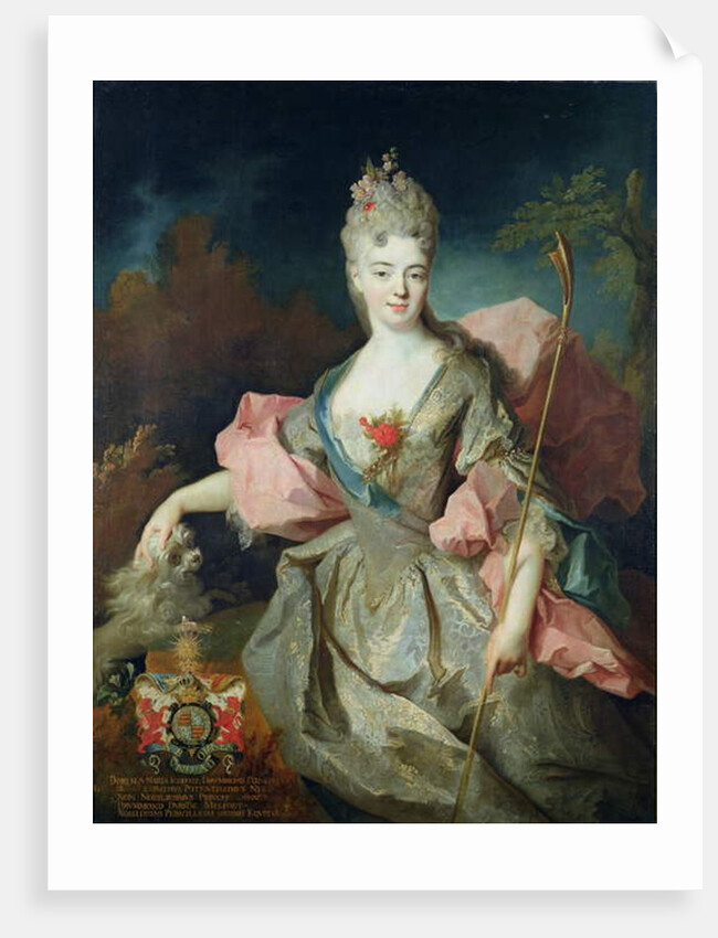 Lady Mary Josephine Drummond, Countess of Castelblanco, c.1708 by Jean-Baptiste Oudry