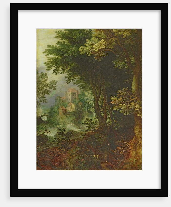 Landscape by Gillis van III Coninxloo