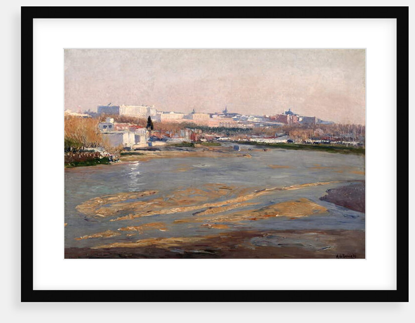 The Banks of the River Manzanares, 1912 by Aureliano de Beruete