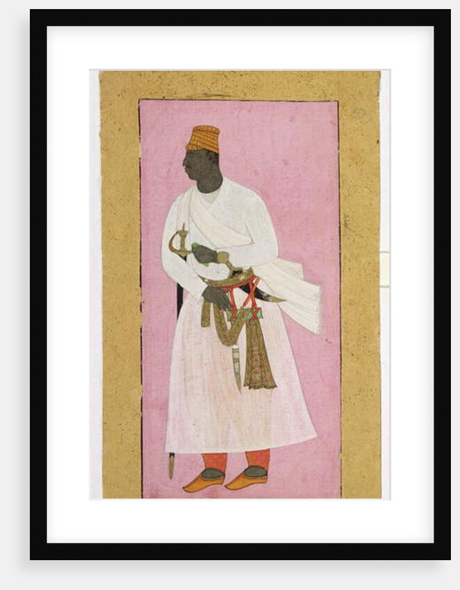 Portrait of Malik Ambar by Deccani School