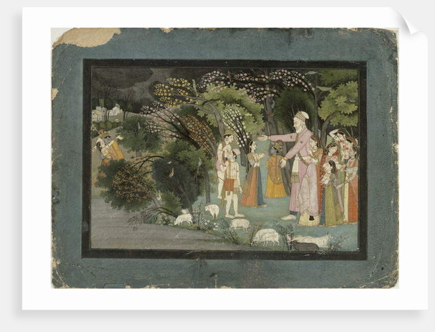 51.207/28 Nanda asking Radha to escort Krishna home by Indian School