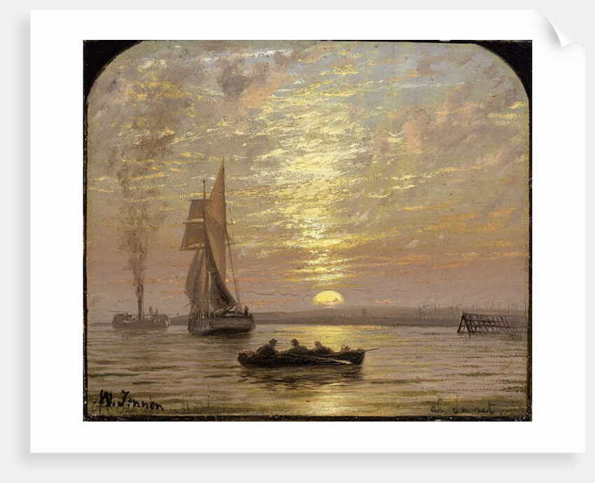 At Sunset, c.1875 by Isaac Walter Jenner